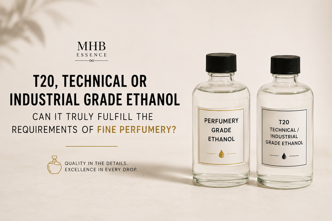 Can T20, Technical or Industrial Ethanol Truly Fulfill the Requirements of Fine Perfumery?