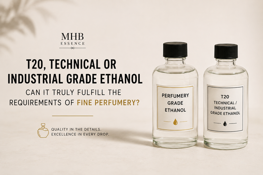 Can T20, Technical or Industrial Ethanol Truly Fulfill the Requirements of Fine Perfumery?