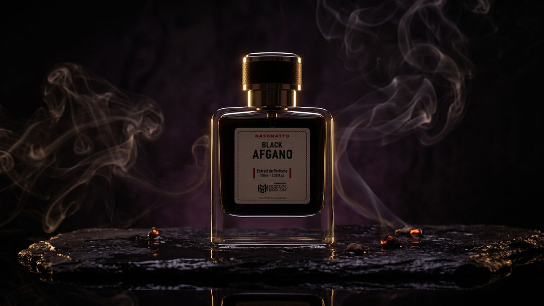 Black Beast perfume by MHB Essence — a dark, smoky Black Afgano alternative in Pakistan