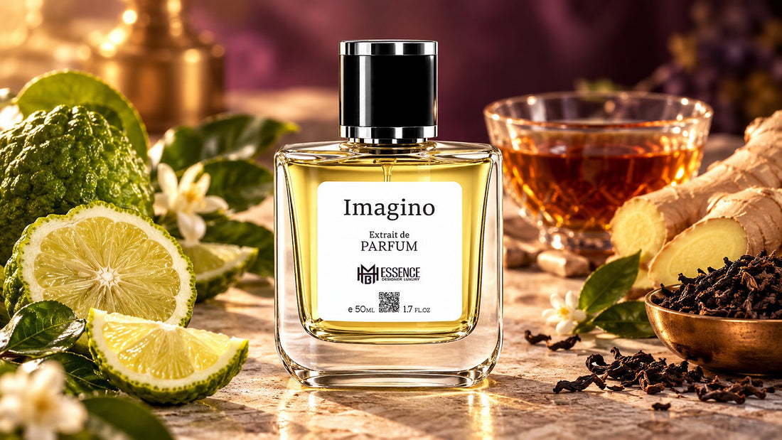 Imagino Extrait de Parfum with bergamot, ginger and black tea by MHB Essence