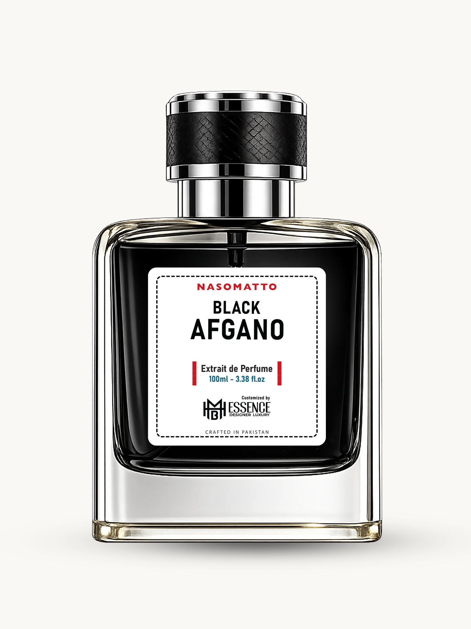 Black Beast 100ml extrait de parfum by MHB Essence — dark woody resinous fragrance, square glass bottle