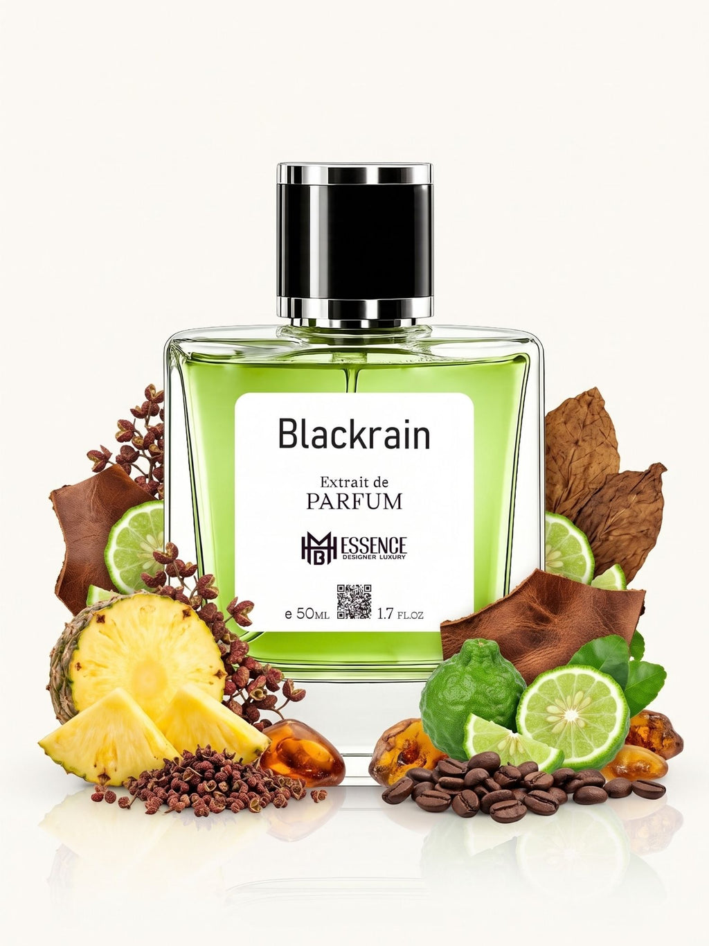 Blackrain 50ml Extrait de Parfum by MHB Essence — scent notes