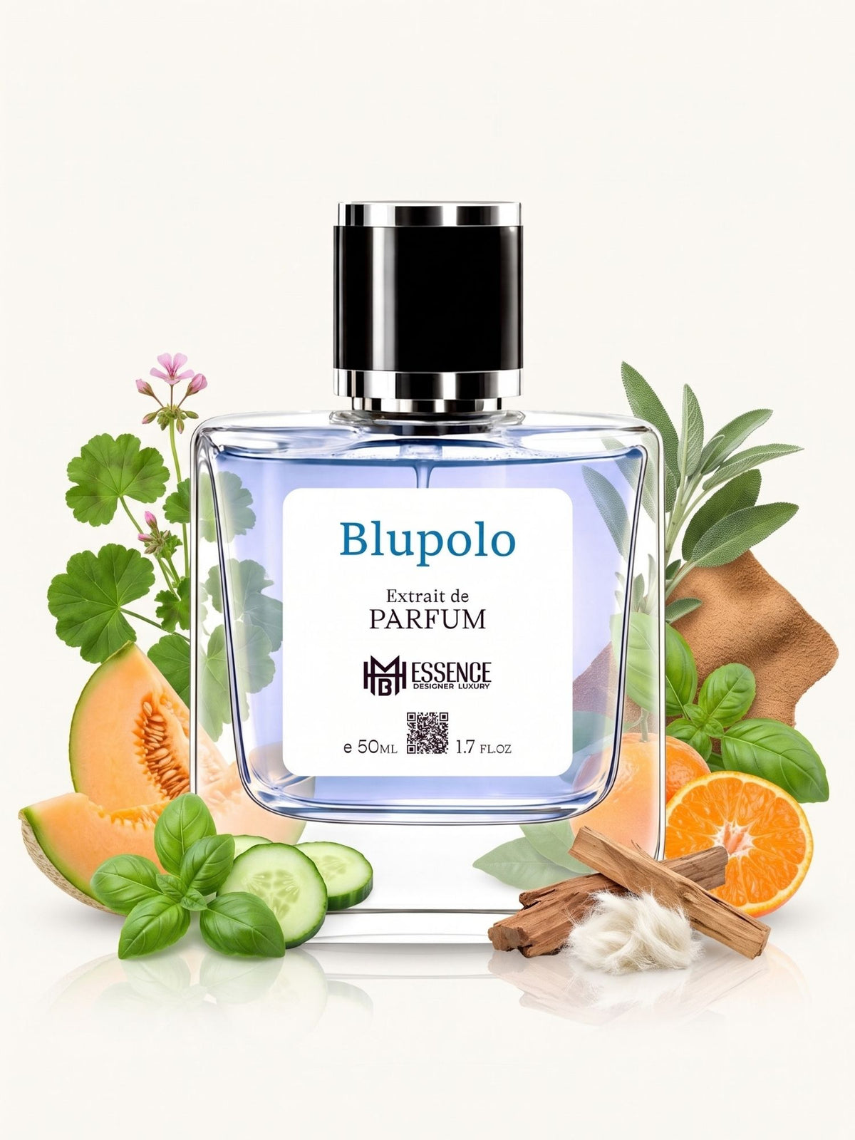 Blupolo 50ml Extrait de Parfum by MHB Essence — scent notes