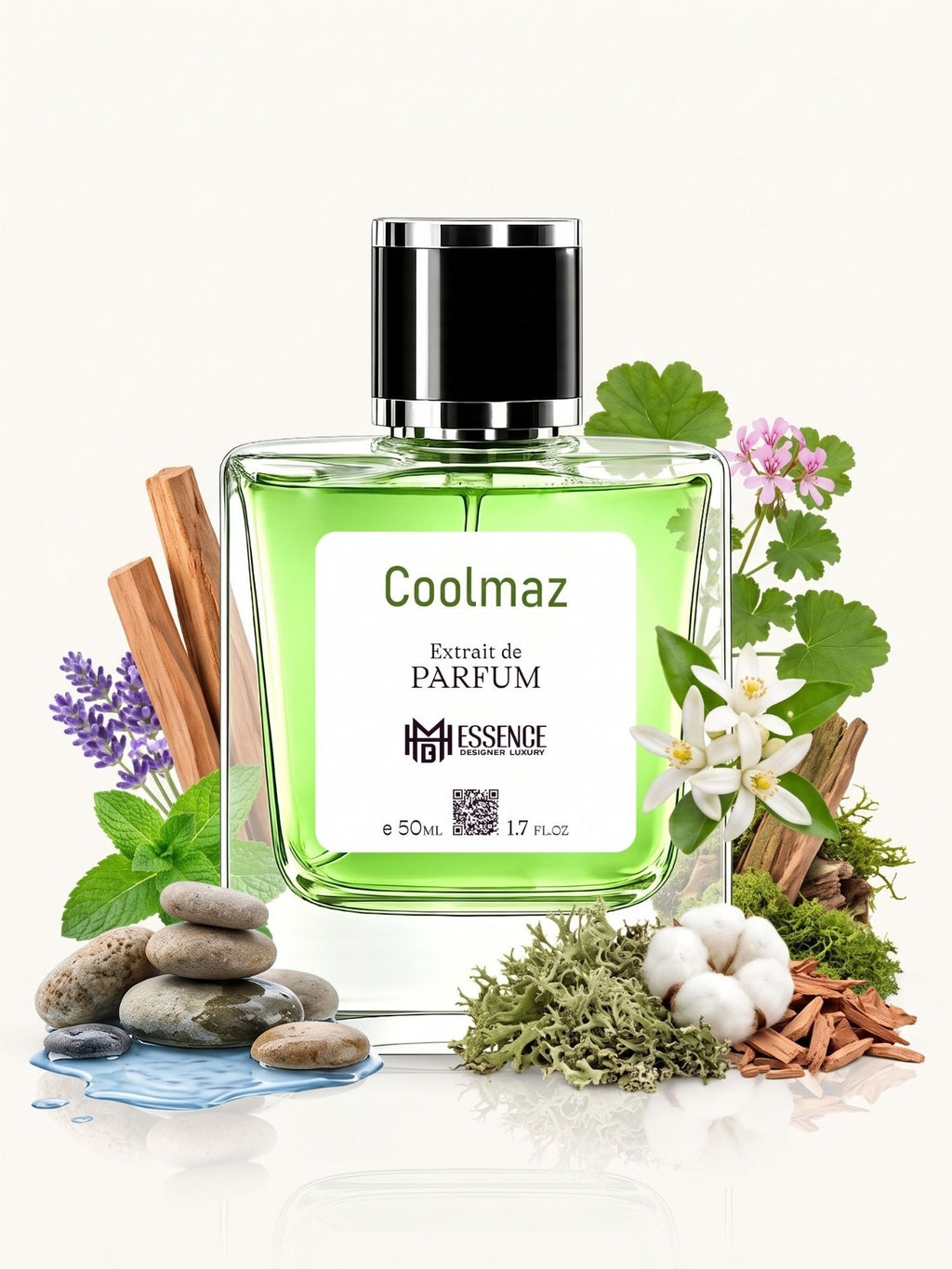 Coolmaz 50ml Extrait de Parfum by MHB Essence — scent notes