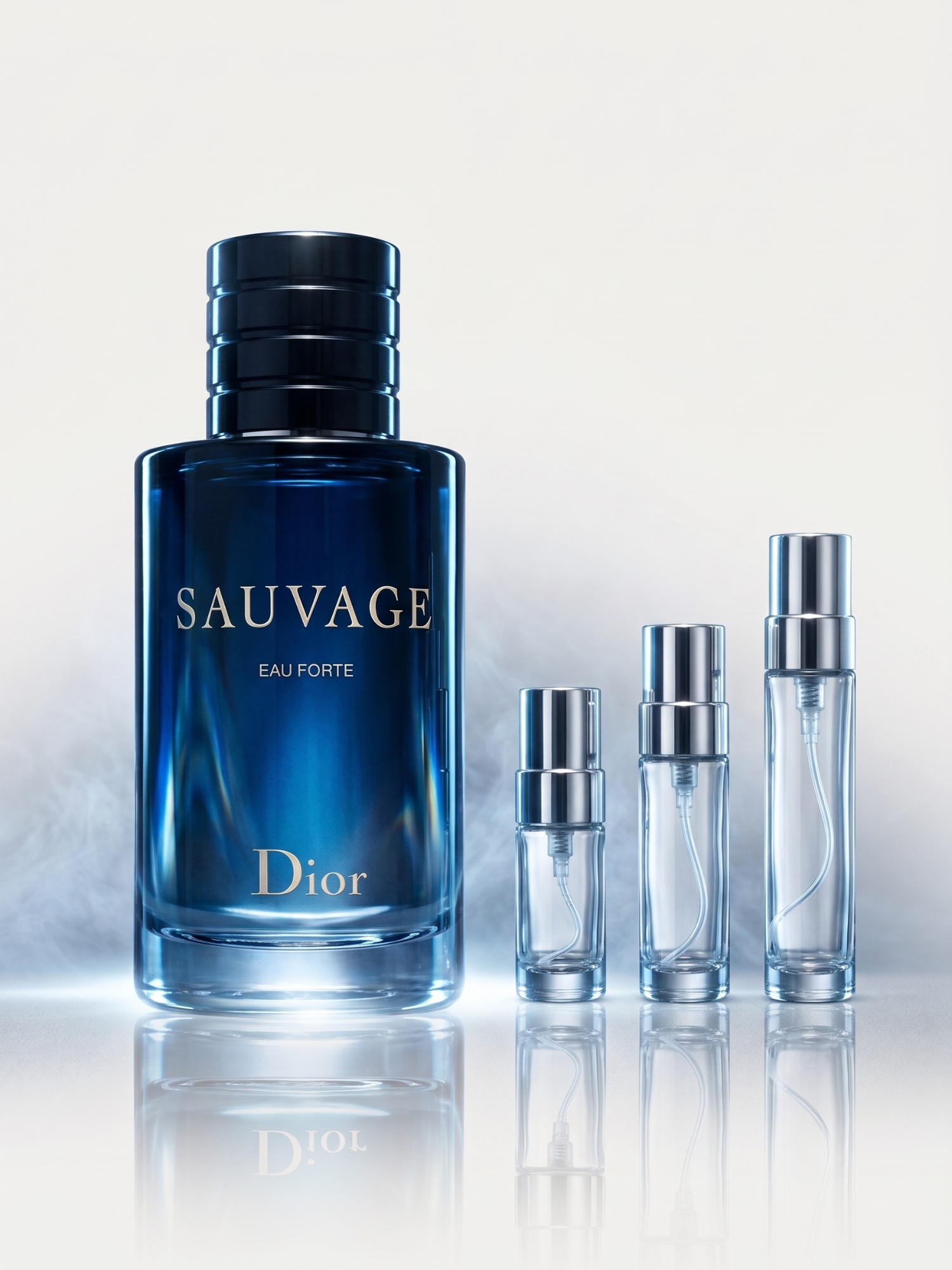 Dior Sauvage decant (silver-cap atomiser) — decanted by MHB Essence