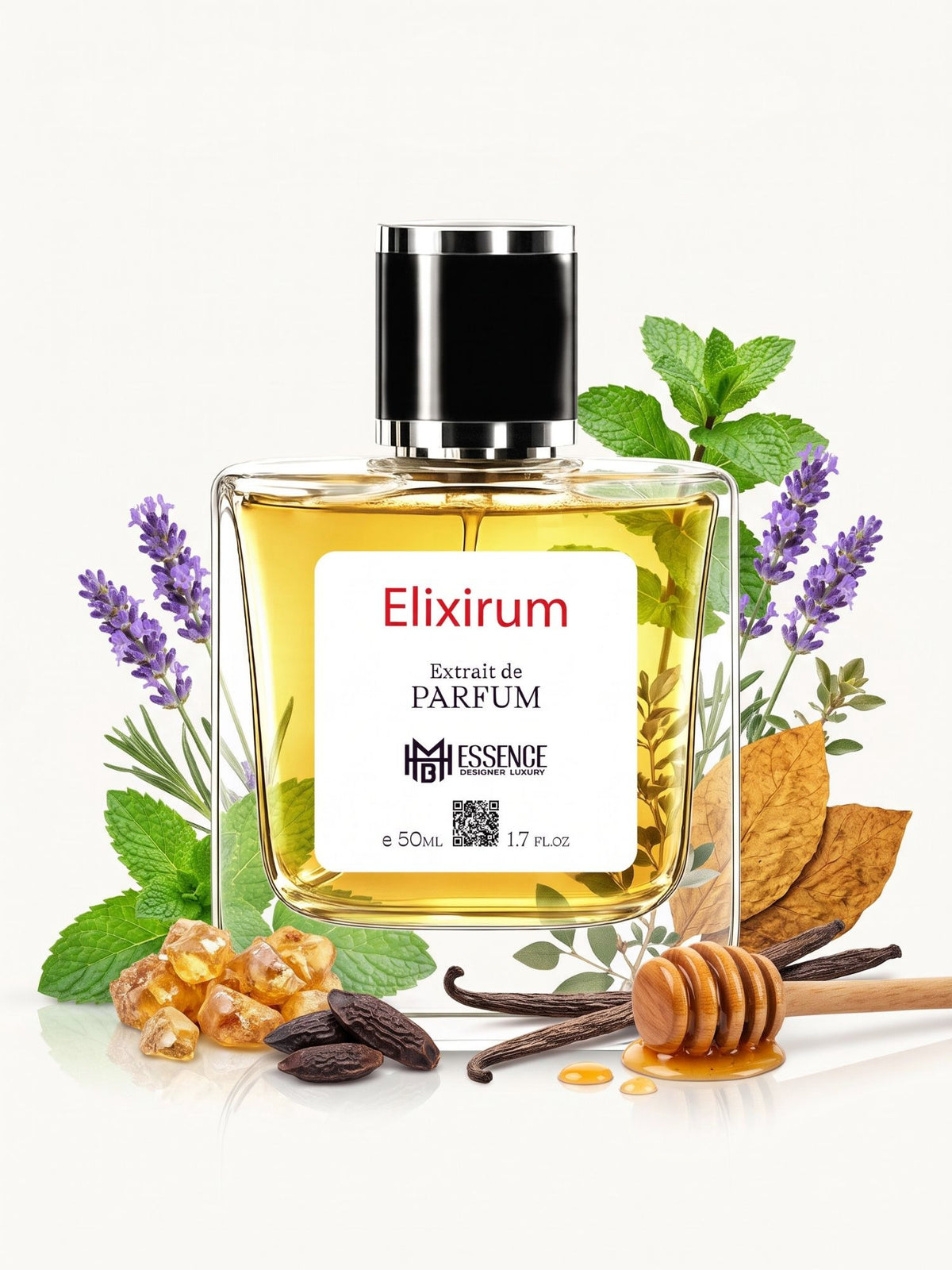 Elixirum 50ml Extrait de Parfum by MHB Essence — scent notes