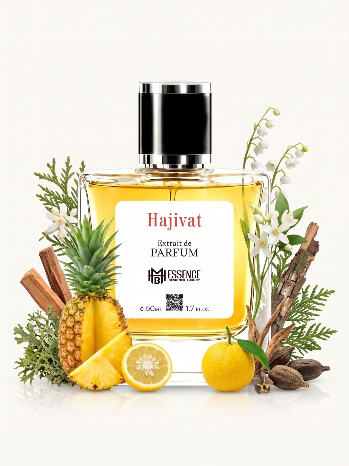 Hajivat 50ml Extrait de Parfum by MHB Essence — scent notes