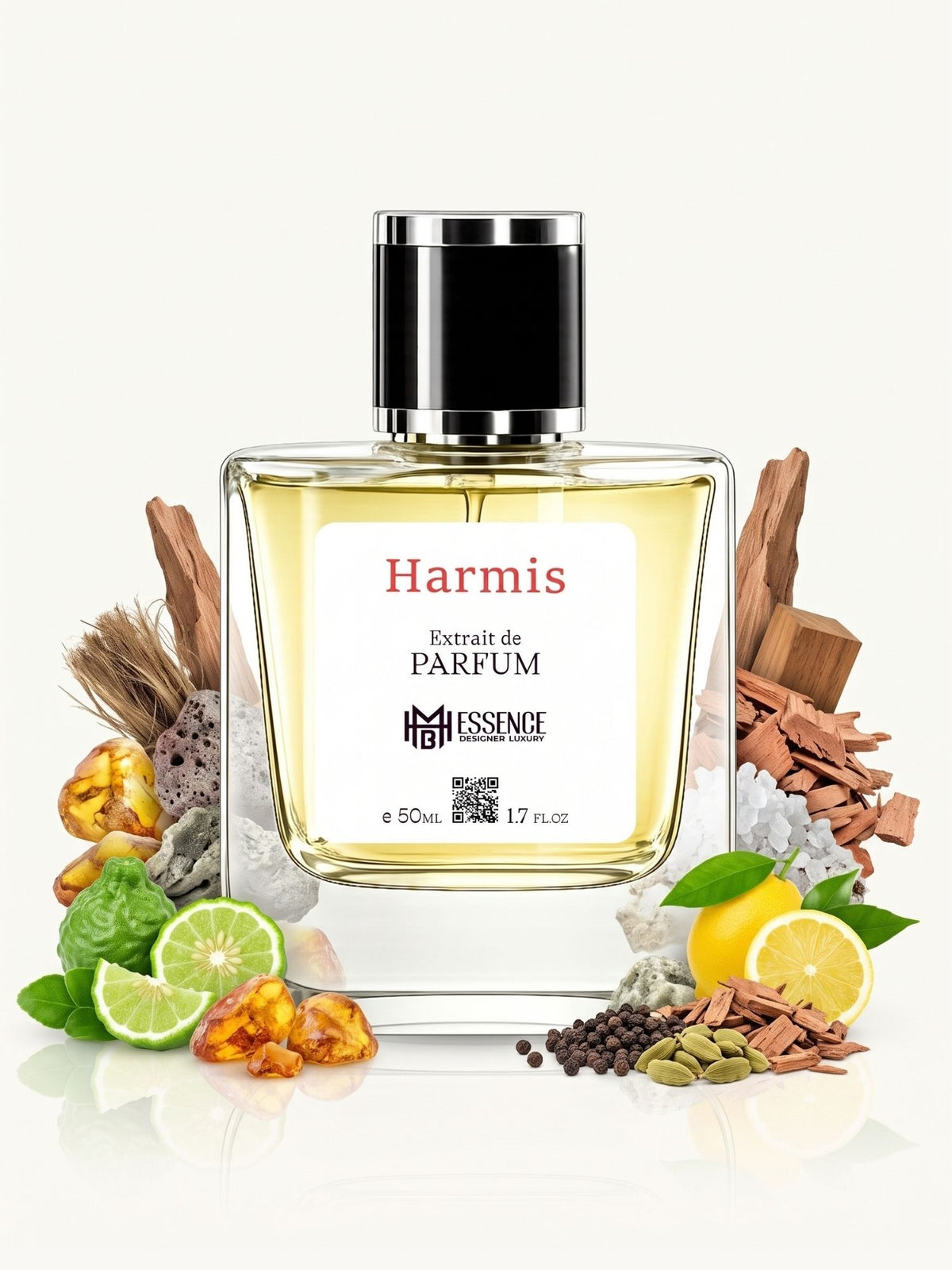 Harmis 50ml Extrait de Parfum by MHB Essence — scent notes