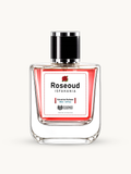 Isfahan Roseoud 50ml extrait de parfum by MHB Essence — rose oud fragrance, square glass bottle
