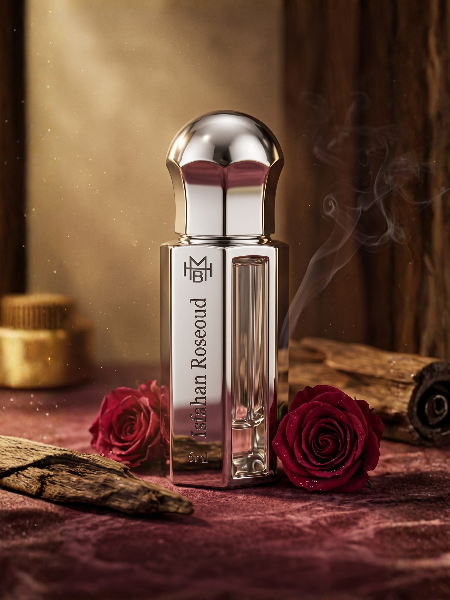 Isfahan Roseoud Attar 6ml — alcohol-free perfume oil by MHB Essence