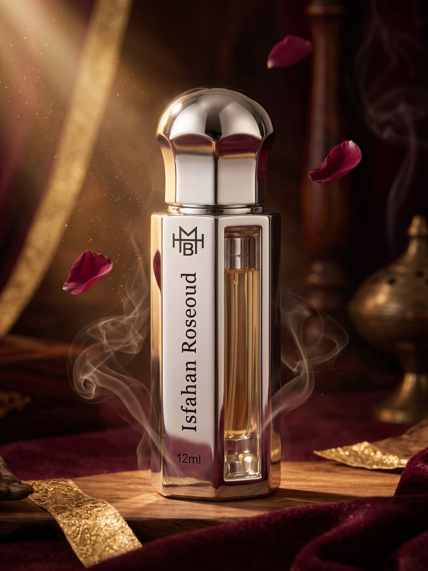 Isfahan Roseoud Attar — floral woody oud mood by MHB Essence
