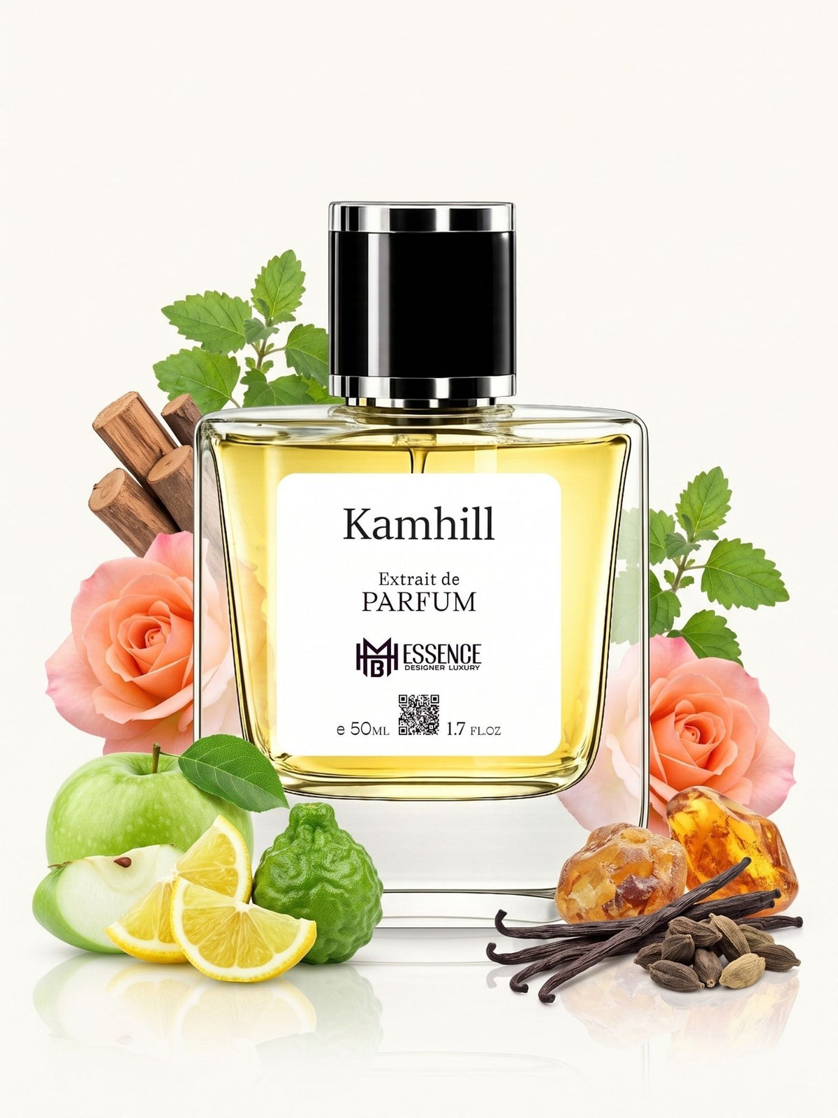 Kamhill 50ml Extrait de Parfum by MHB Essence — scent notes