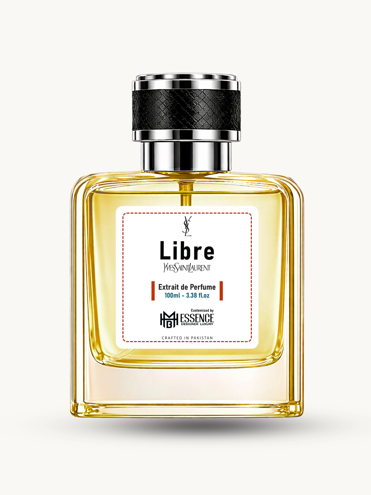 Liberate Blossom 100ml extrait de parfum by MHB Essence — floral fragrance, square glass bottle