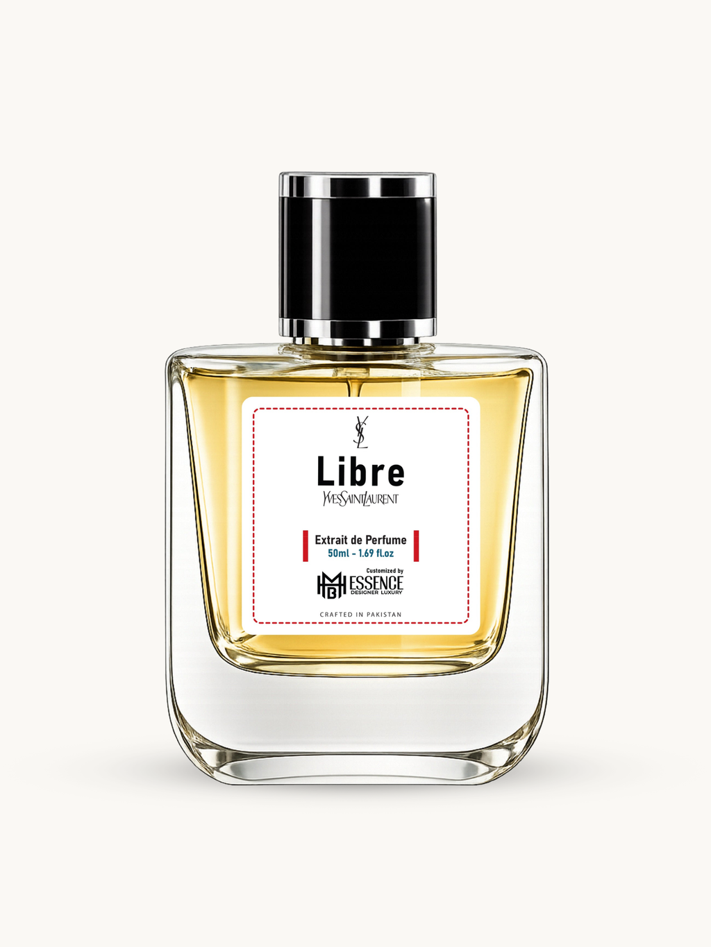 Liberate Blossom 50ml extrait de parfum by MHB Essence — floral fragrance, square glass bottle