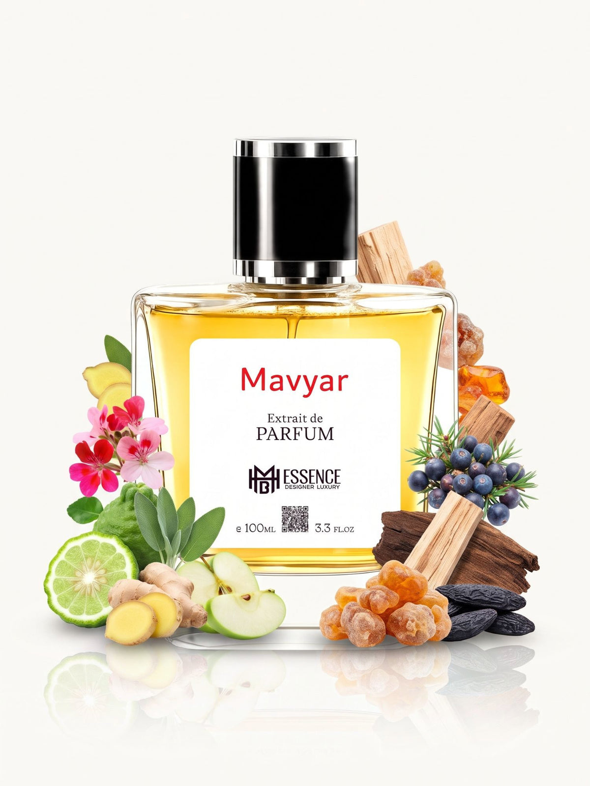 Mavyar 100ml Extrait de Parfum by MHB Essence — scent notes