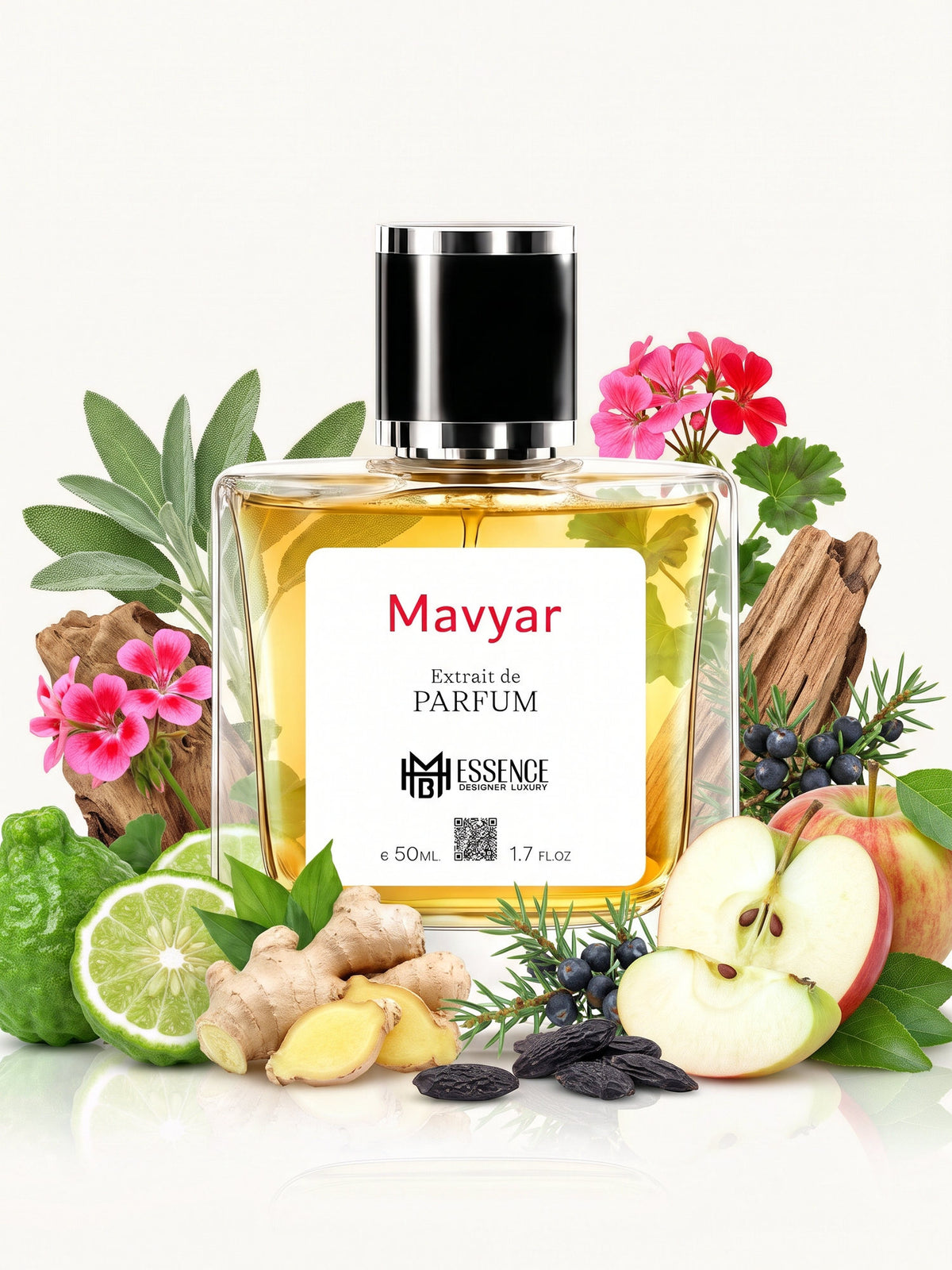 Mavyar 50ml Extrait de Parfum by MHB Essence — scent notes