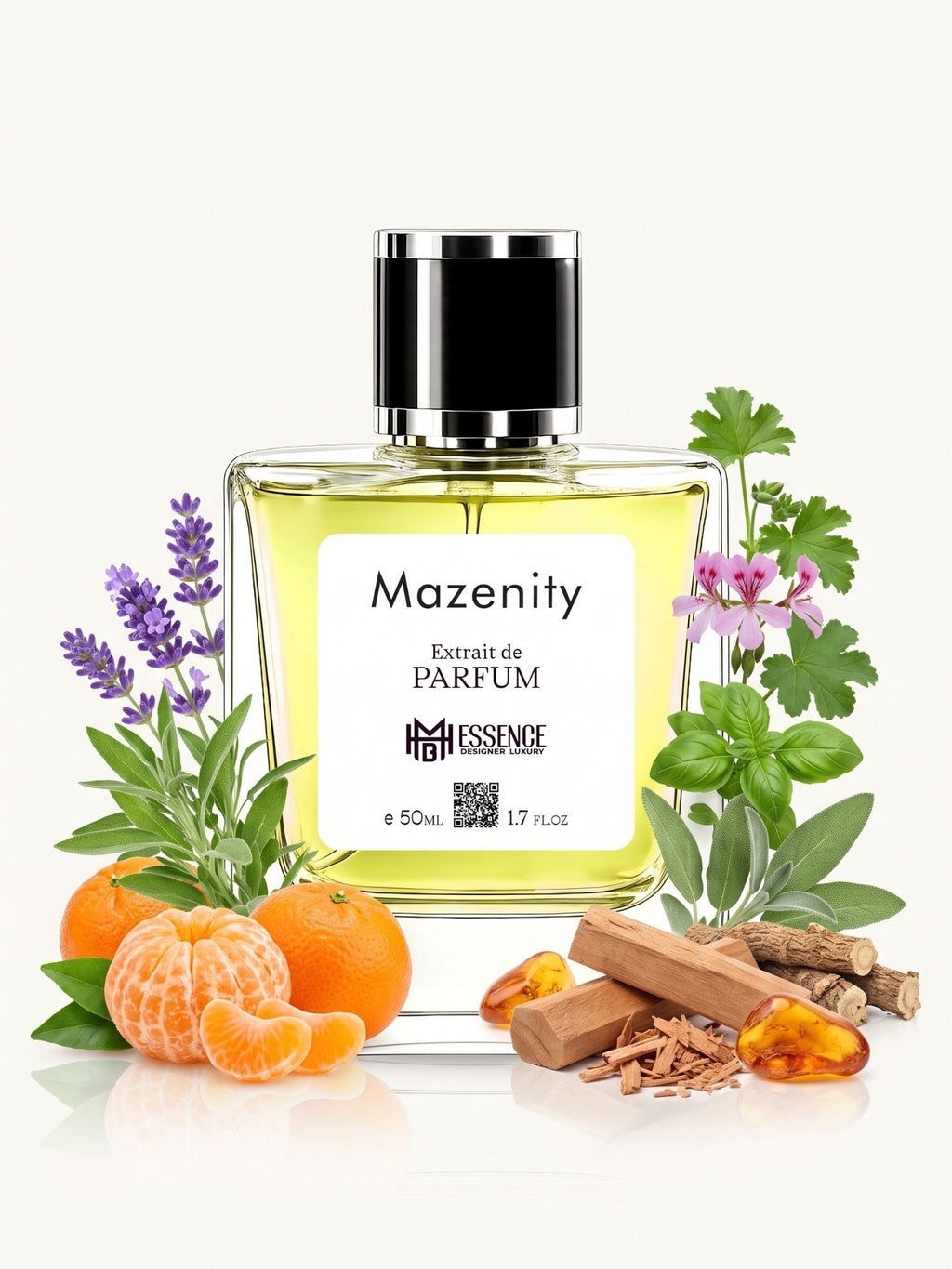 Mazenity 50ml Extrait de Parfum by MHB Essence — scent notes
