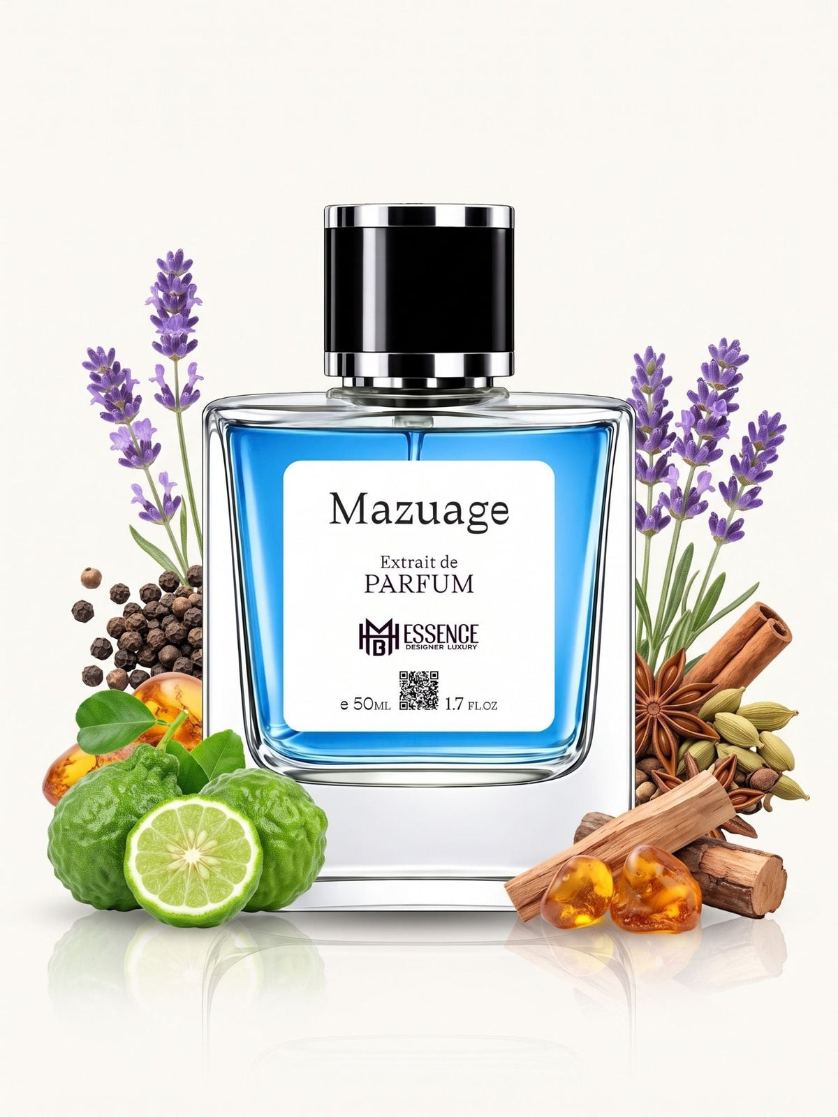 Mazuage 50ml Extrait de Parfum by MHB Essence — scent notes