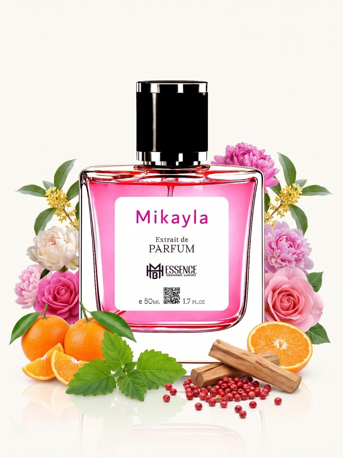 Mikayla 50ml Extrait de Parfum by MHB Essence — scent notes