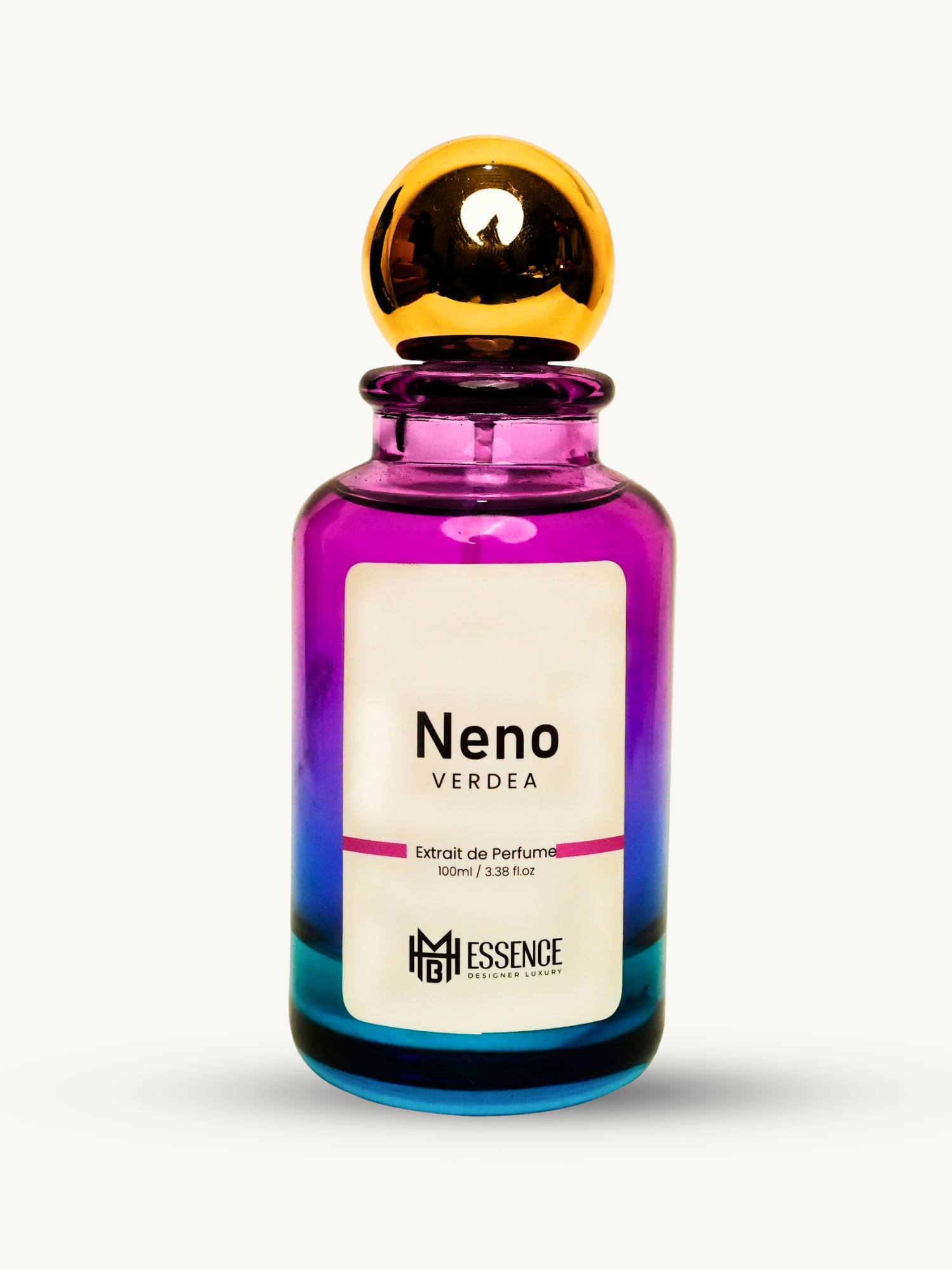 Neno Bombshell 100ml extrait de parfum by MHB Essence — fruity floral fragrance, square glass bottle