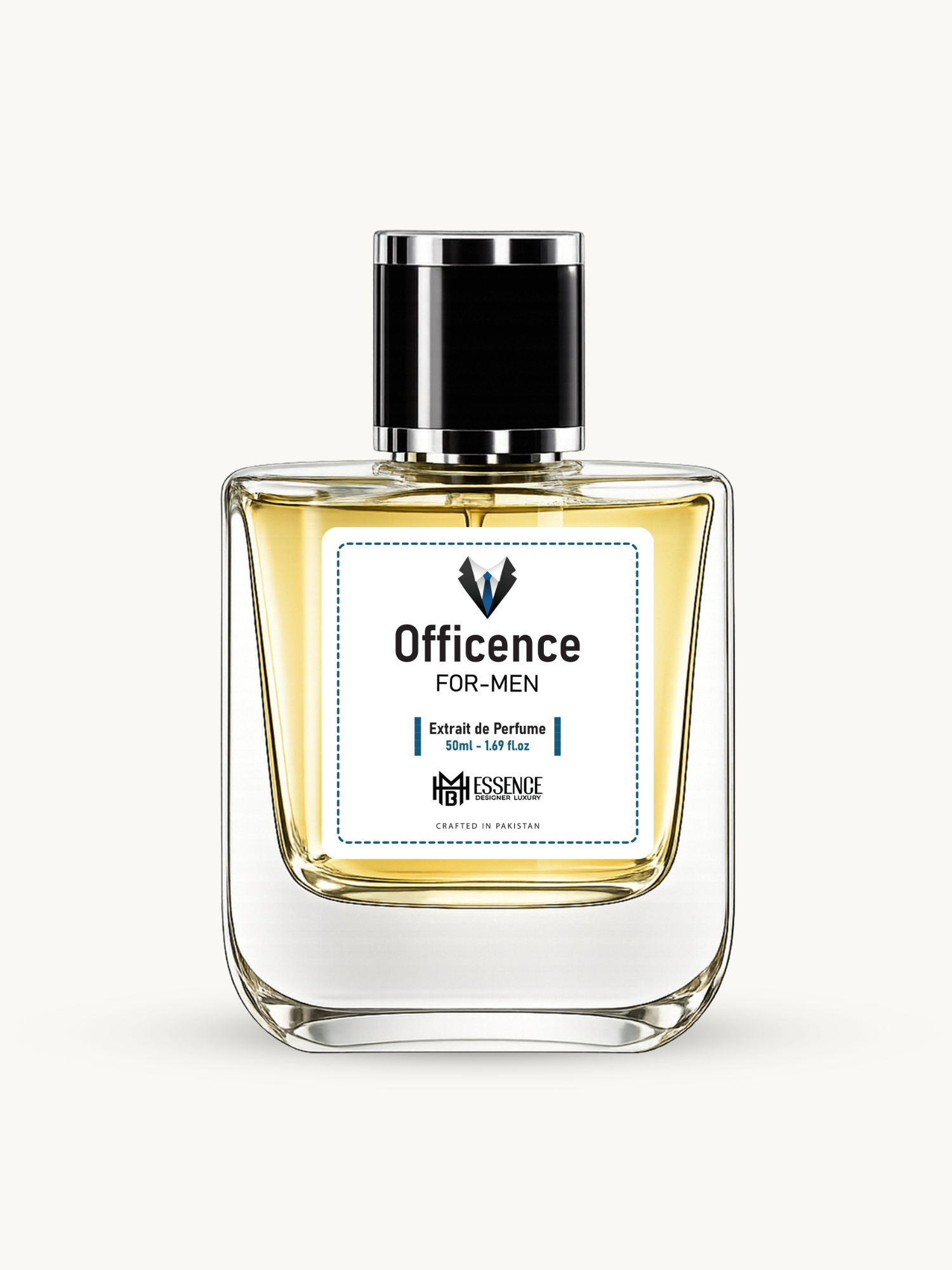 Officion Extreme 50ml extrait de parfum by MHB Essence — citrus woody fragrance, square glass bottle