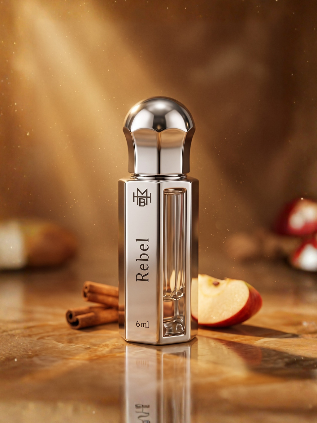 Rebel Attar 6ml — alcohol-free perfume oil by MHB Essence