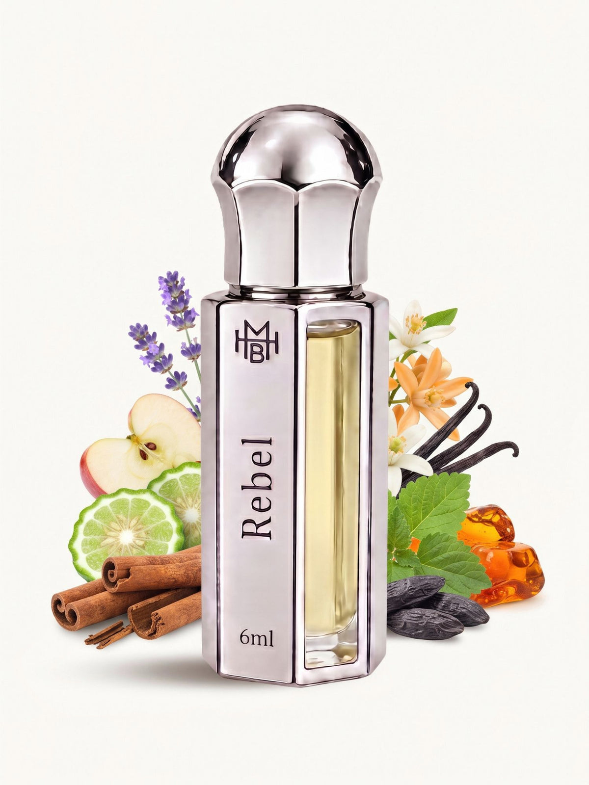 Rebel Attar 6ml Attar by MHB Essence — scent notes