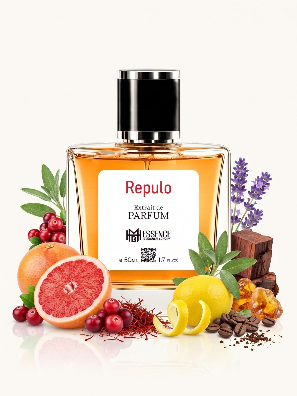 Repulo 50ml Extrait de Parfum by MHB Essence — scent notes