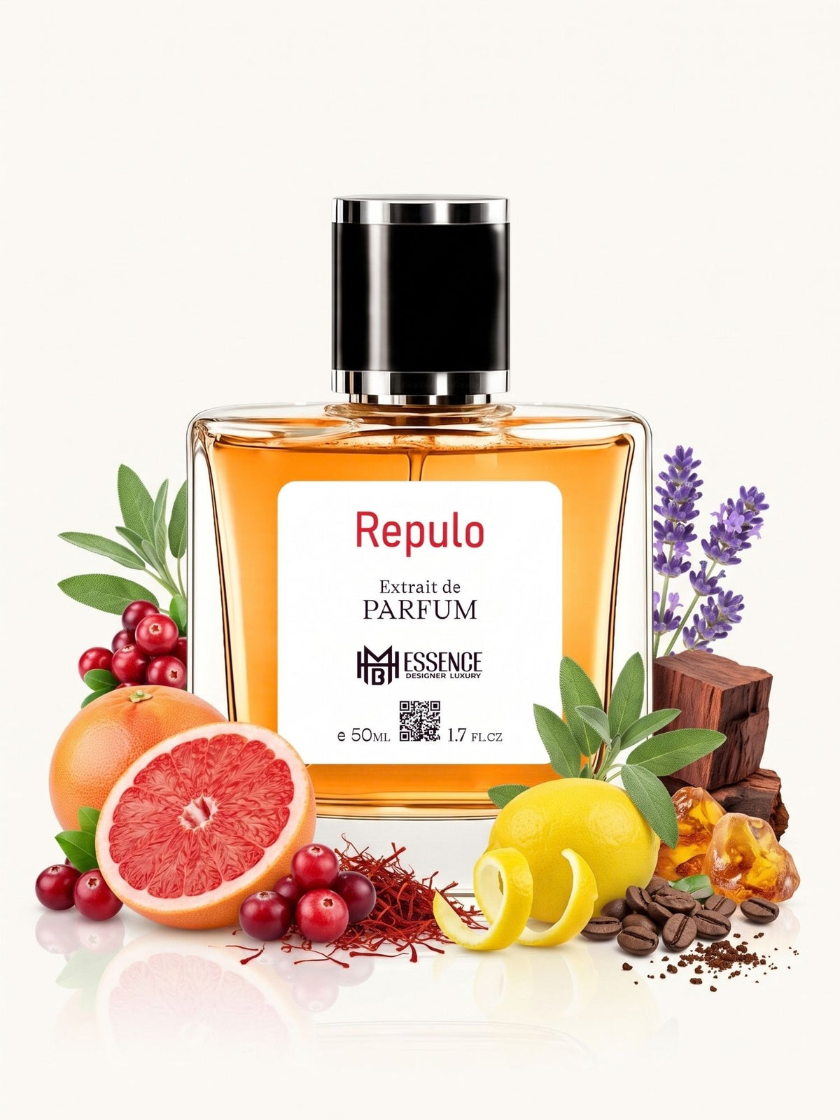 Repulo 50ml Extrait de Parfum by MHB Essence — scent notes