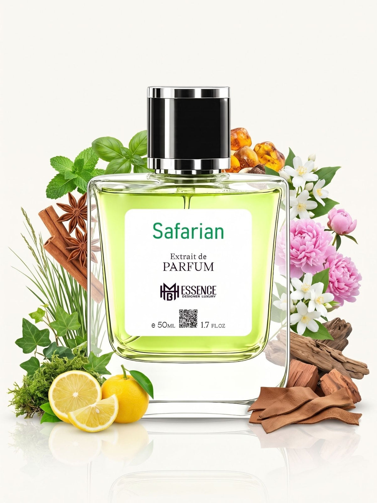 Safarian 50ml Extrait de Parfum by MHB Essence — scent notes