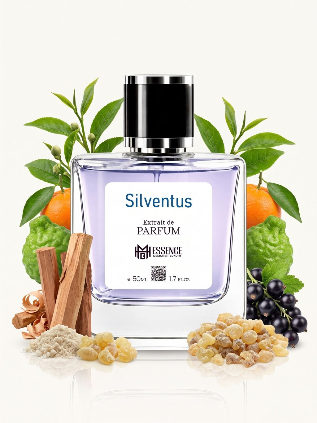 Silventus 50ml Extrait de Parfum by MHB Essence — scent notes