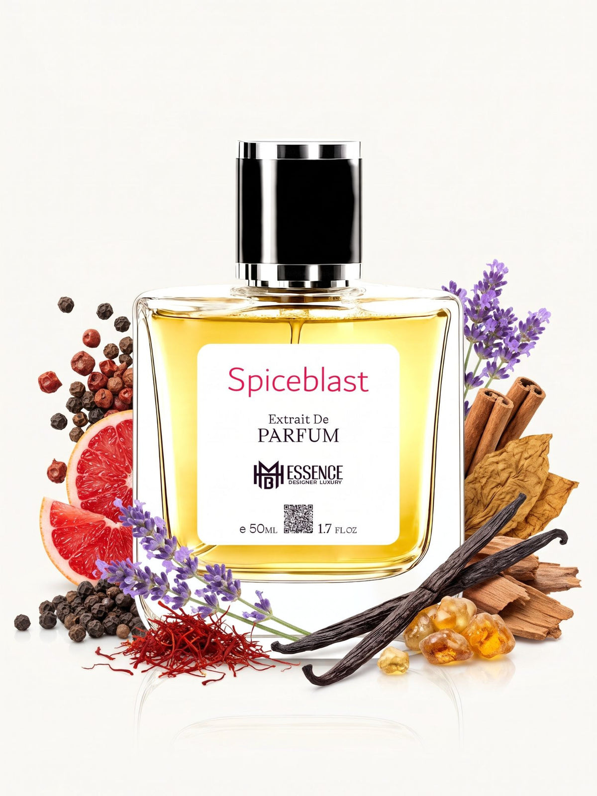 Spiceblast 50ml Extrait de Parfum by MHB Essence — scent notes