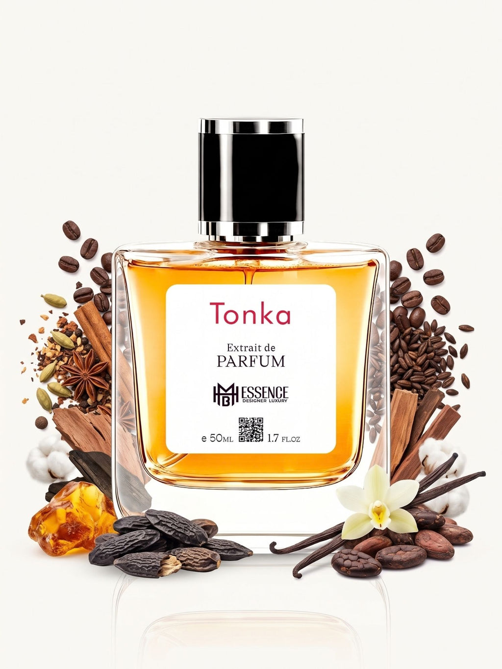 Tonka 50ml Extrait de Parfum by MHB Essence — scent notes