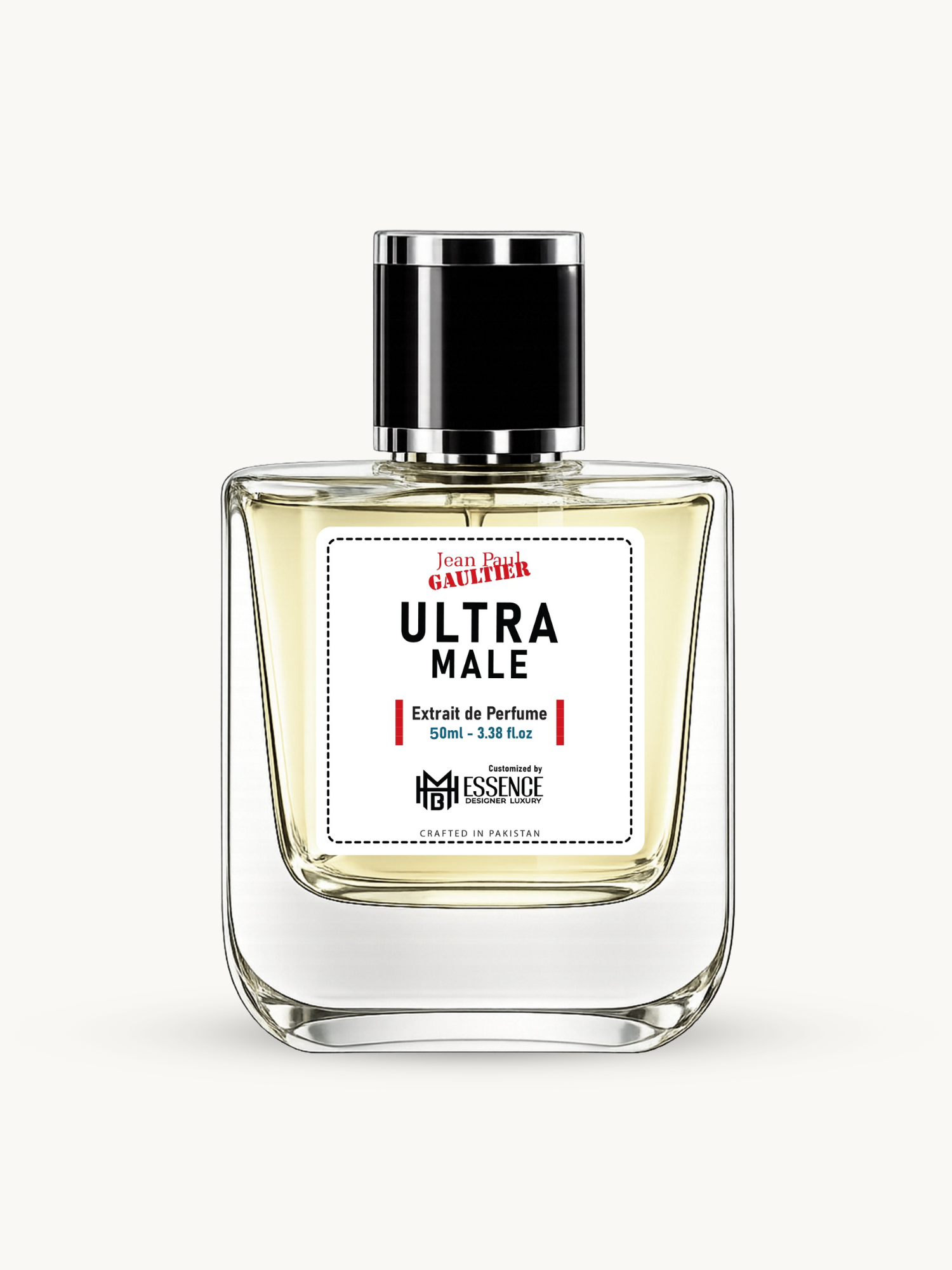 Ultra Intense 50ml extrait de parfum by MHB Essence — intense oriental fragrance, square glass bottle