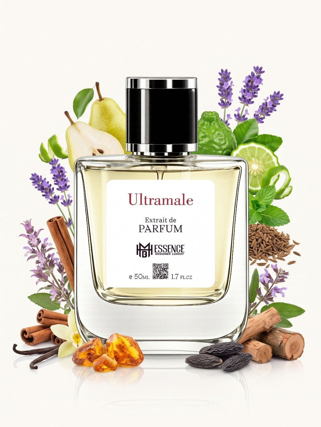 Ultramale 50ml Extrait de Parfum by MHB Essence — scent notes